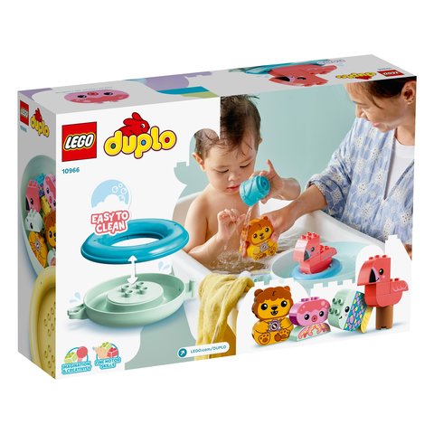 Конструктор LEGO DUPLO Веселе купання: плавучий острів із тваринами 10966 Прев'ю 6