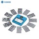 Платформа для предварительного подогрева Sunshine SS-T12B + 11 Module  для Apple iPhone 11, iPhone 11 Pro, iPhone 11 Pro Max, iPhone 12, iPhone 12 mini, iPhone 12 Pro, iPhone 12 Pro Max, iPhone 13, iPhone 13 mini, iPhone 13 Pro, iPhone 13 Pro Max, iPhone 14, iPhone 14 Plus, iPhone 14 Pro, iPhone 14 Pro Max, iPhone 15, iPhone 15 Plus, iPhone 15 Pro, iPhone 15 Pro Max, iPhone 16, iPhone 16 Plus, iPhone 16 Pro, iPhone 16 Pro Max, iPhone X, iPhone XS, iPhone XS Max, для ремонта сканера отпечатка пальца (Touch ID), для ремонта материнских плат, для ремонта Face ID, для расслоения платы PCB, для очистки CPU Превью 1