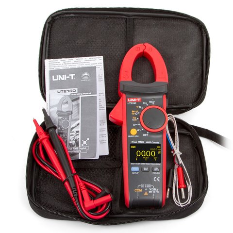 Цифровые токоизмерительные клещи UNI-T UT216D Превью 1