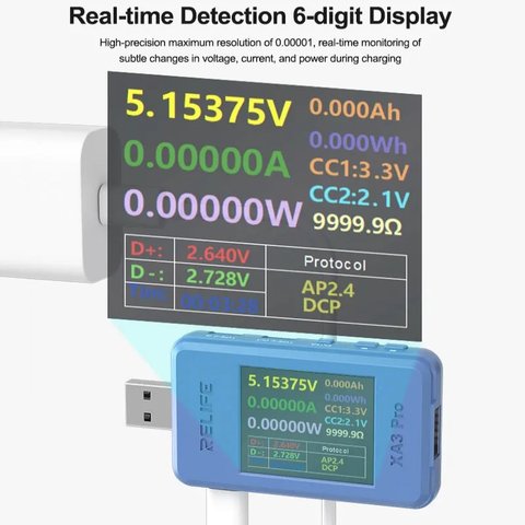 USB-тестер RELIFE XA3 Pro Превью 2
