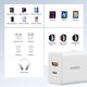 Сетевое зарядное устройство Baseus Cube, 30 Вт, Power Delivery (PD), Fast Charge, белый, 2 порта, #P10111404213-00 Превью 8