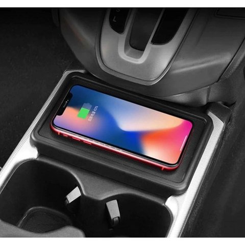 Беспроводная зарядка QI для Honda CR-V 2017-2019 г.в. Превью 1