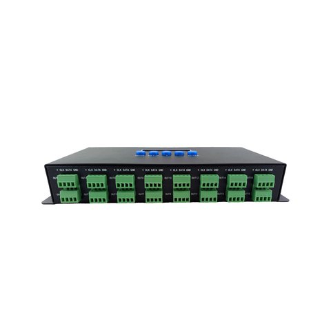 Світловий Ethernet-SPI/DMX512-контролер BC-216 (16 канали, 340 пкс, 5-24 В) Прев'ю 2