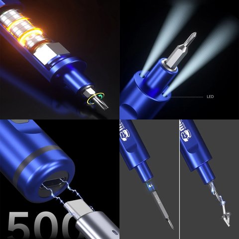 Бездротова електрична викрутка Mechanic ES480, 48 in 1 Прев'ю 1