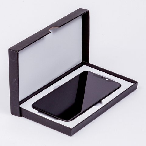 Дисплей для iPhone XS, чорний, з рамкою, High Copy, (AMOLED), GX OEM soft Прев'ю 2