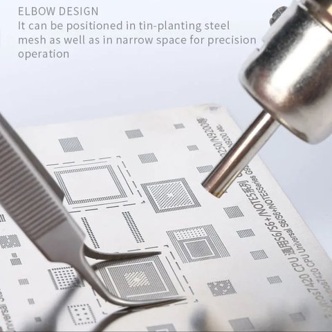 Пінцет монтажний Mechanic Ask-15, вигнутий, 155 мм Прев'ю 1