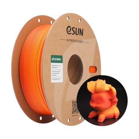 Филамент для 3D-принтера eSUN PLA-Matte Rainbow Sunrise, 1 кг Превью 4