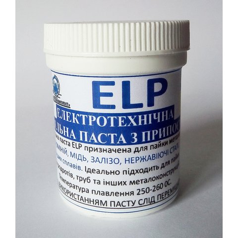 Паяльна паста ИнтерТехКомплект ELP (150 г) Прев'ю 1