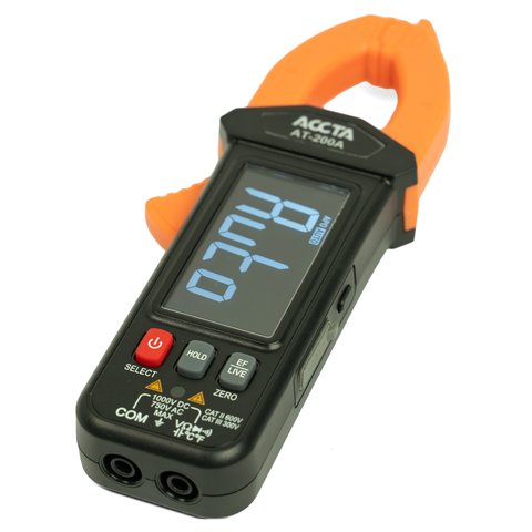 Струмовимірювальні кліщі Accta AT-200A Прев'ю 5