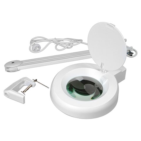 Настольная увеличительная линза Bourya 8066HLED, 5 диоптрий Превью 5