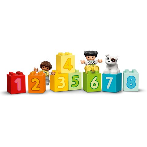 Конструктор LEGO DUPLO Поезд с цифрами — учимся считать 10954 Превью 4